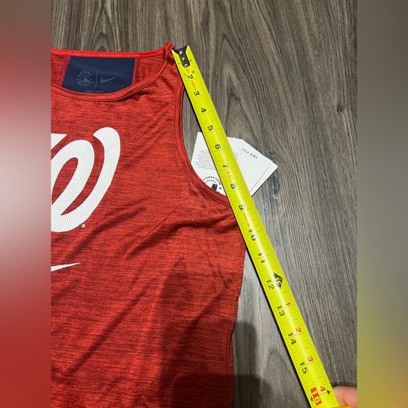 NWT Women's Nike Red Washington Nationals - Picture 7 of 9